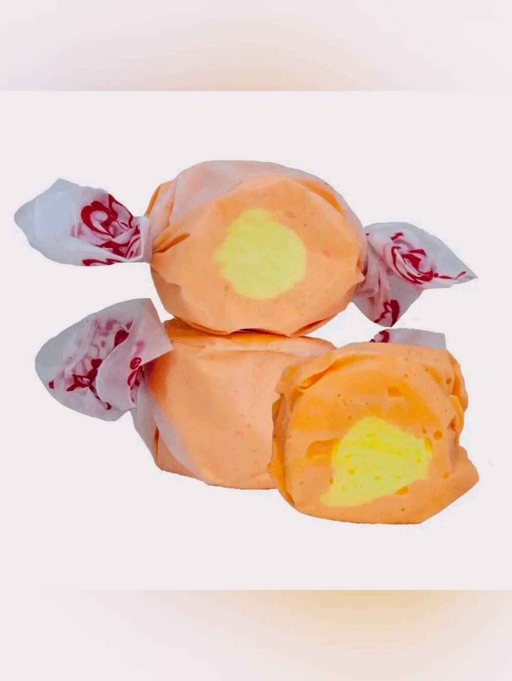 Salt Water Taffy 10 Pieces Mango - Orange